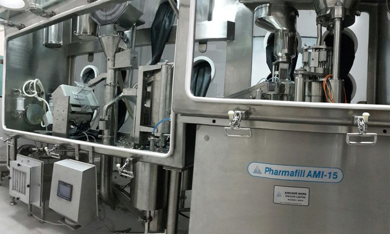 Isolator Compatible Automatic Capsule Filling Line - AMI-15 隔离器兼容自动胶囊灌装线 - AMI-15